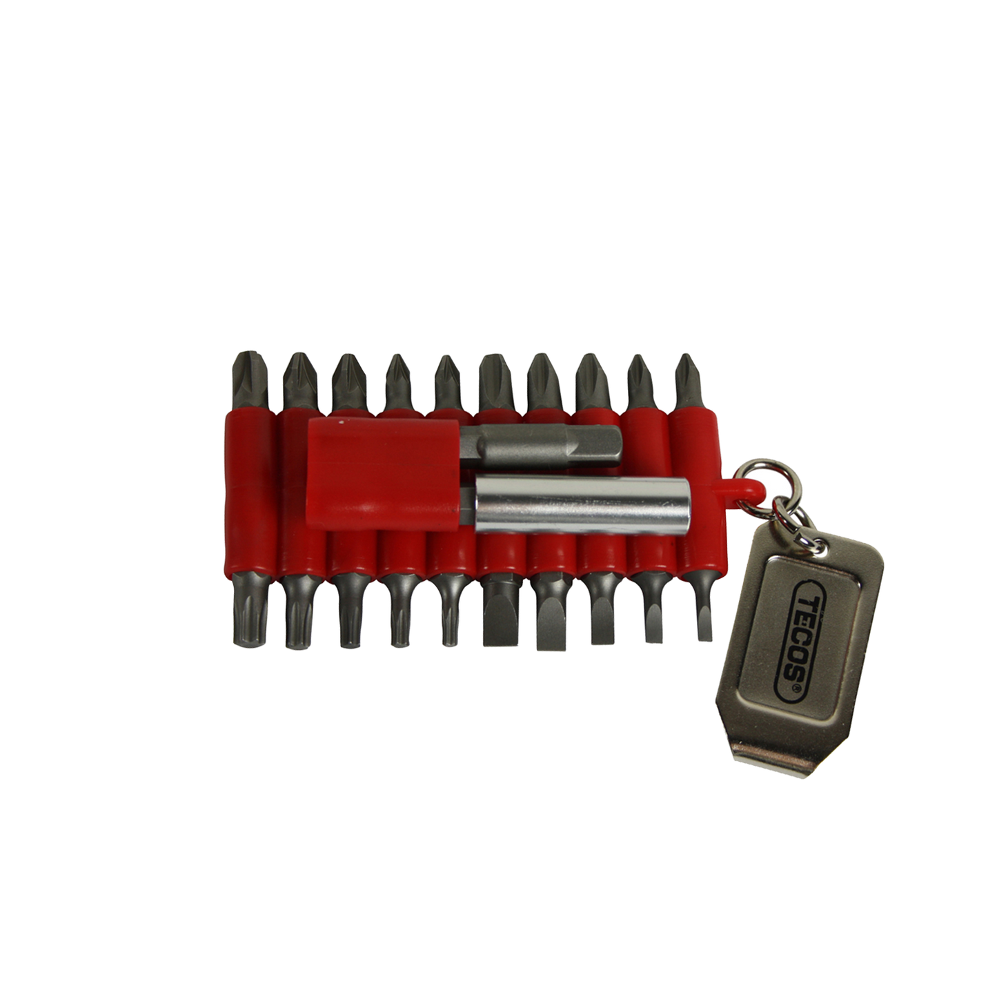 Bitssæt med bælteclips, 22 dele