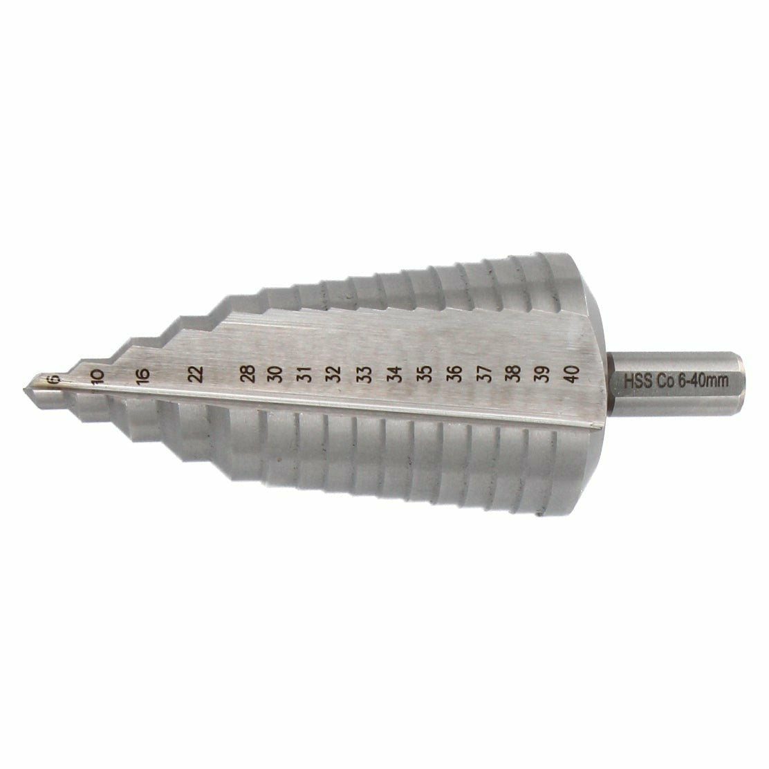 Trinbor, 16 trin: 6 - 40 mm