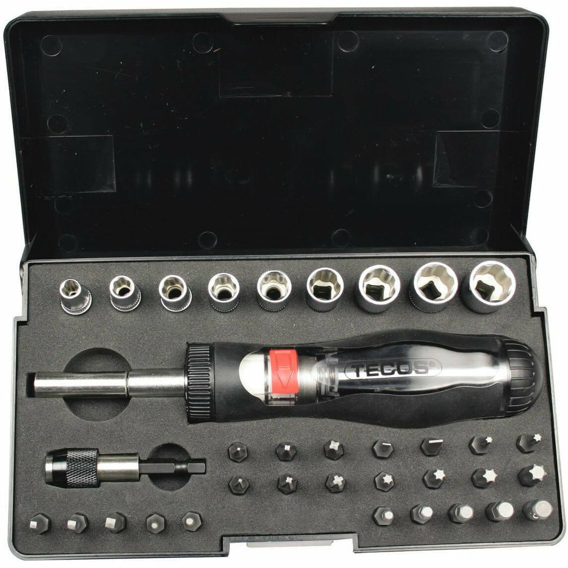 T-B035 Kombisæt, 1/4" - 35 dele