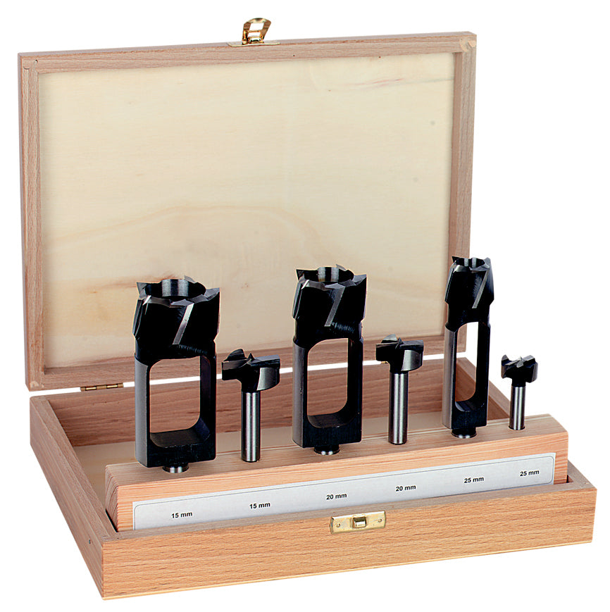 Prop- & forstnerborsæt m/2x3 stk