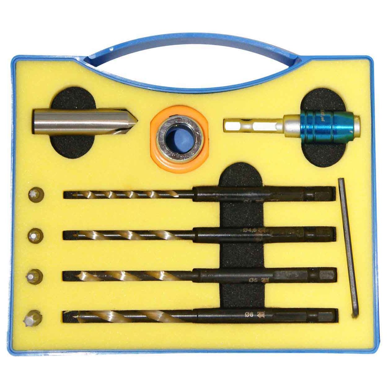 Terrasseborsæt 4 stk m/forsænk