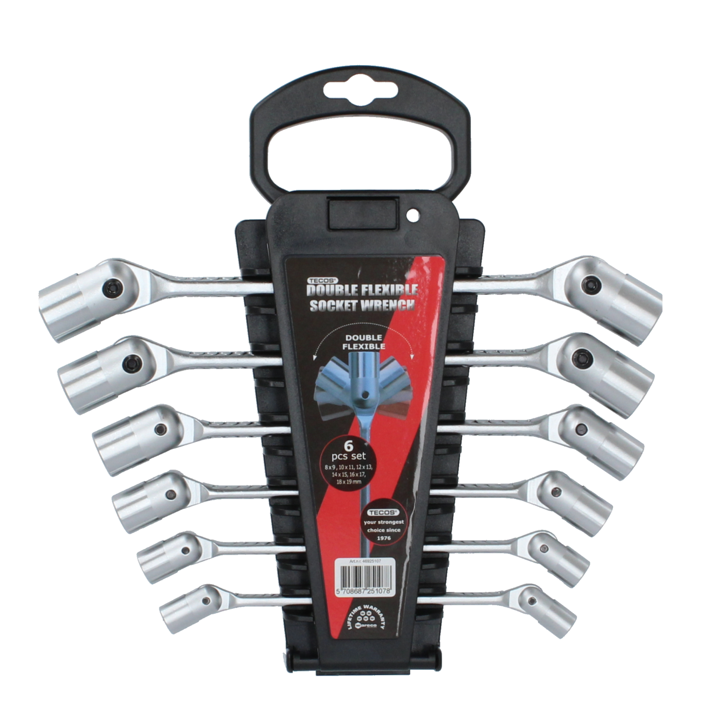 T-8006 Lednøglesæt - 6 dele, mm