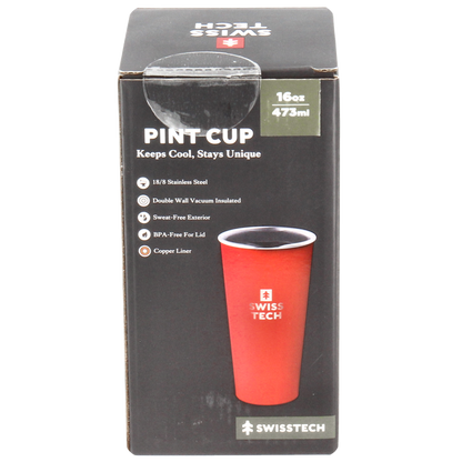 Termokrus "To Go", 473 ml - Rød