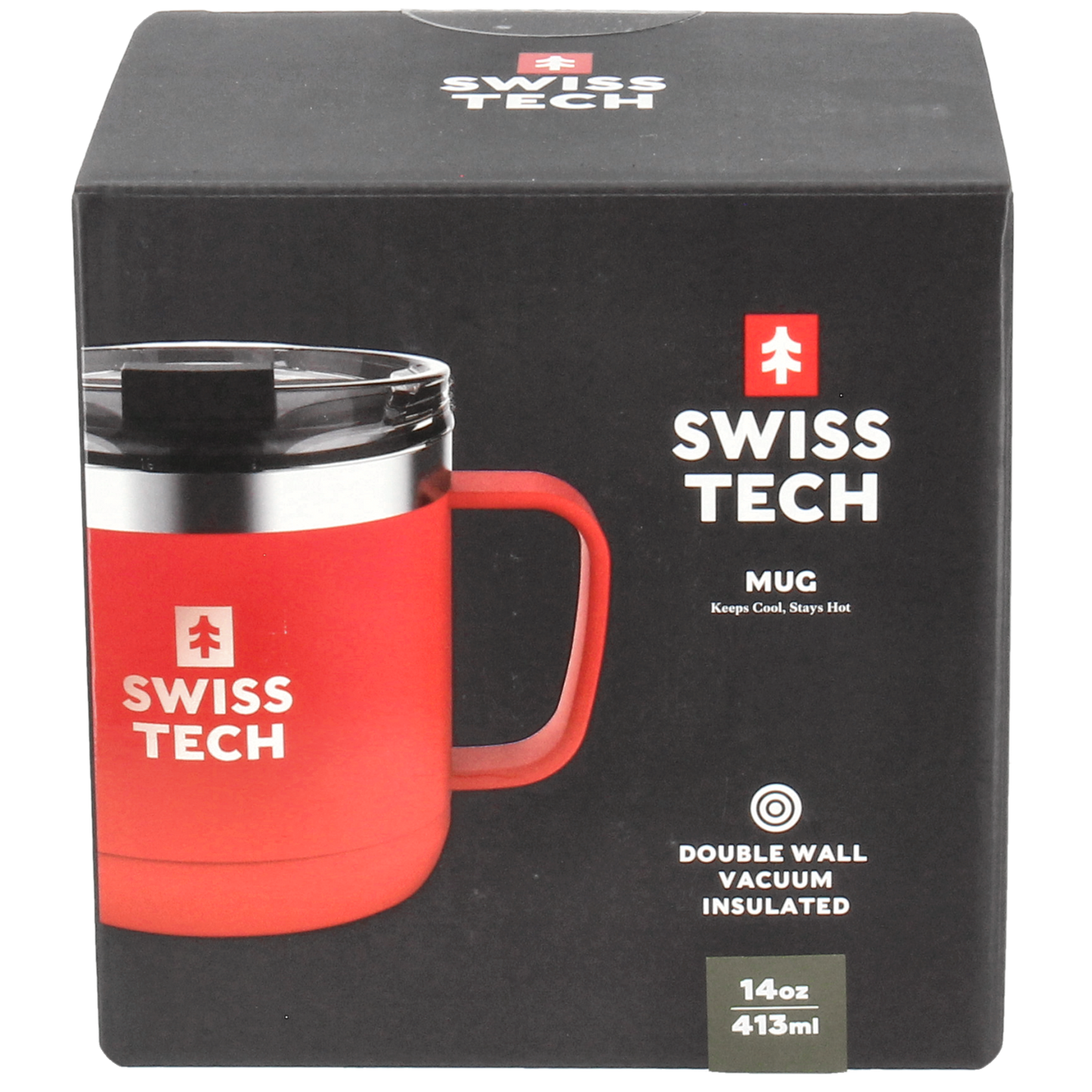 Termokop, 414 ml - Rød