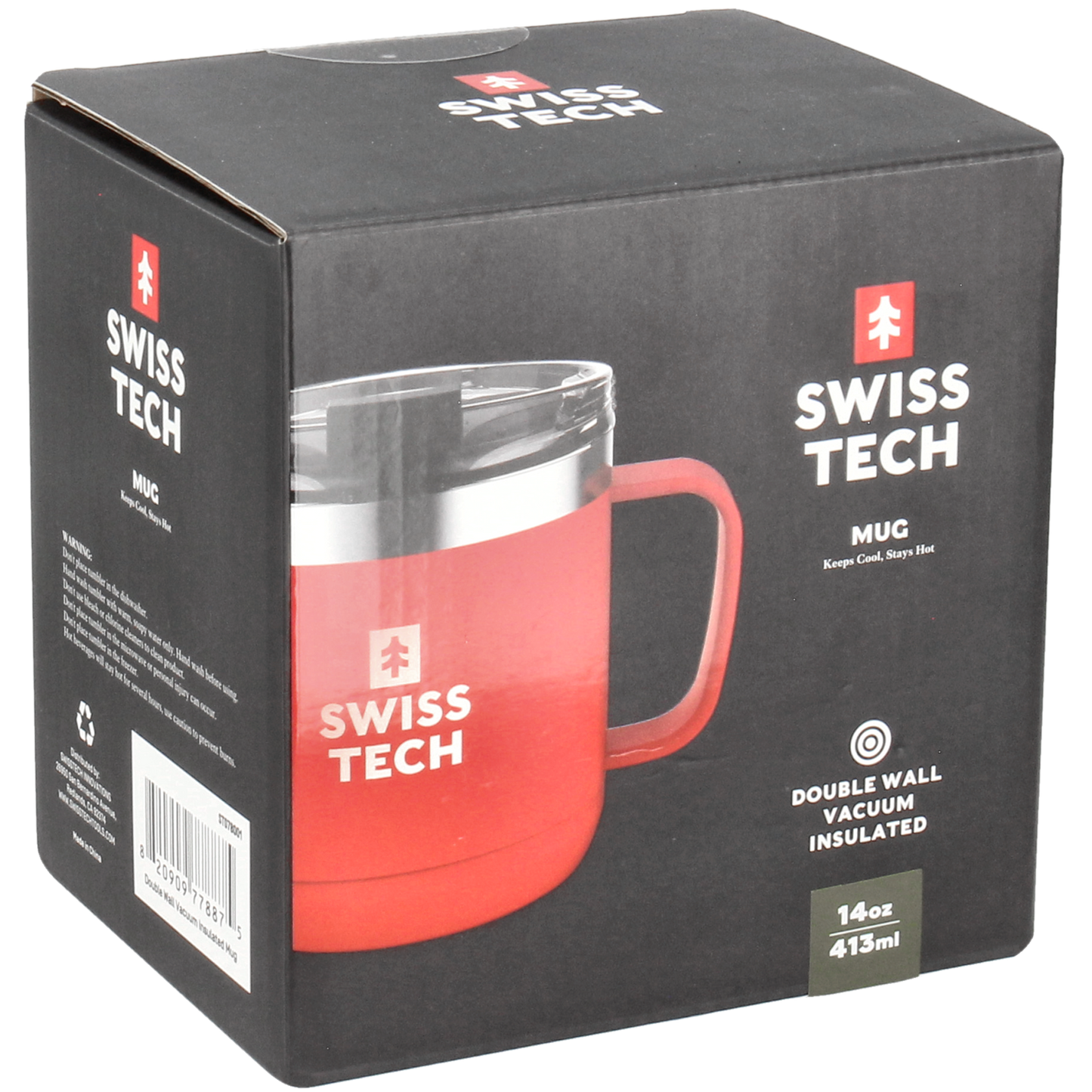 Termokop, 414 ml - Rød