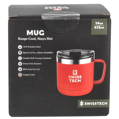 Termokop, 414 ml - Rød