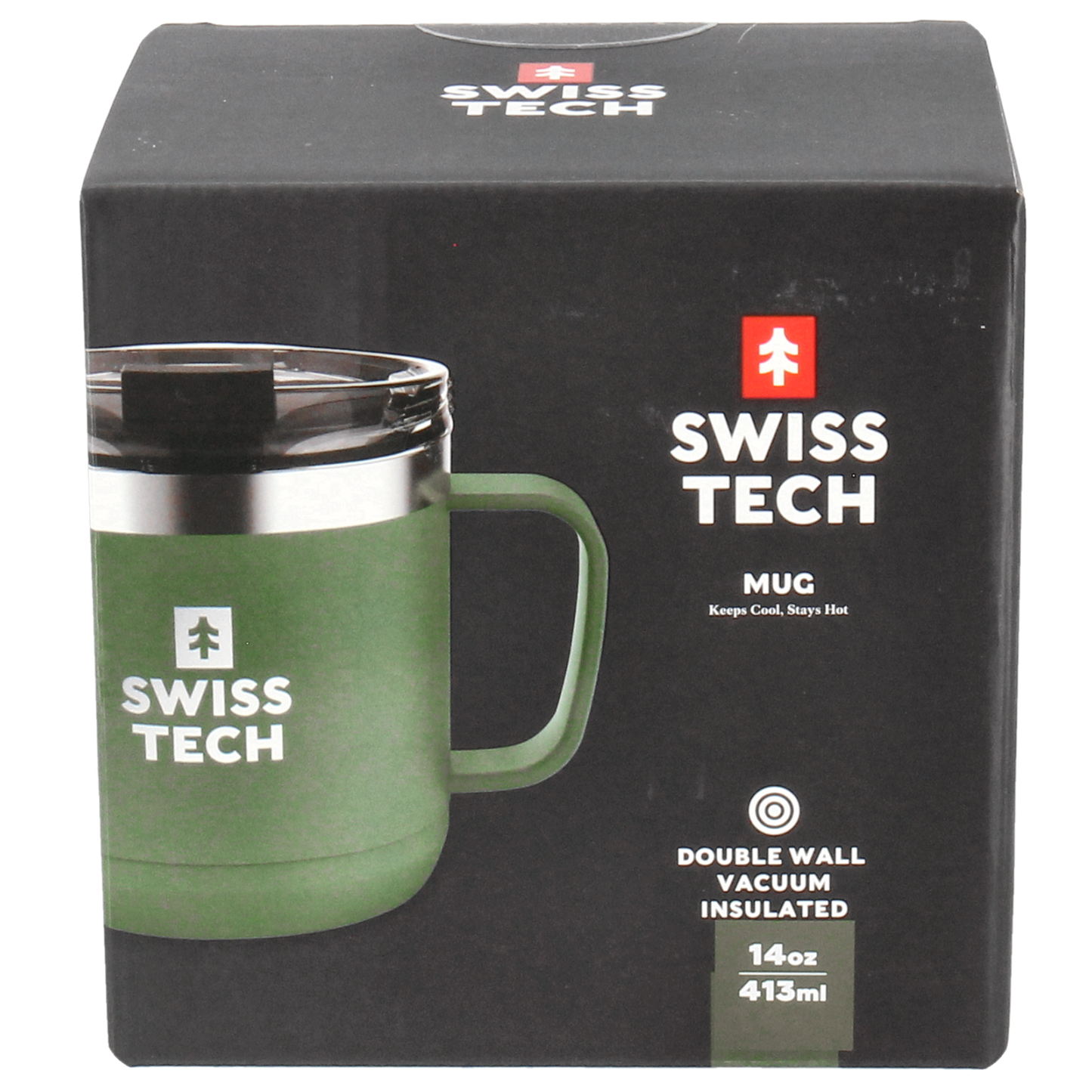 Termokop, 414 ml - Grøn