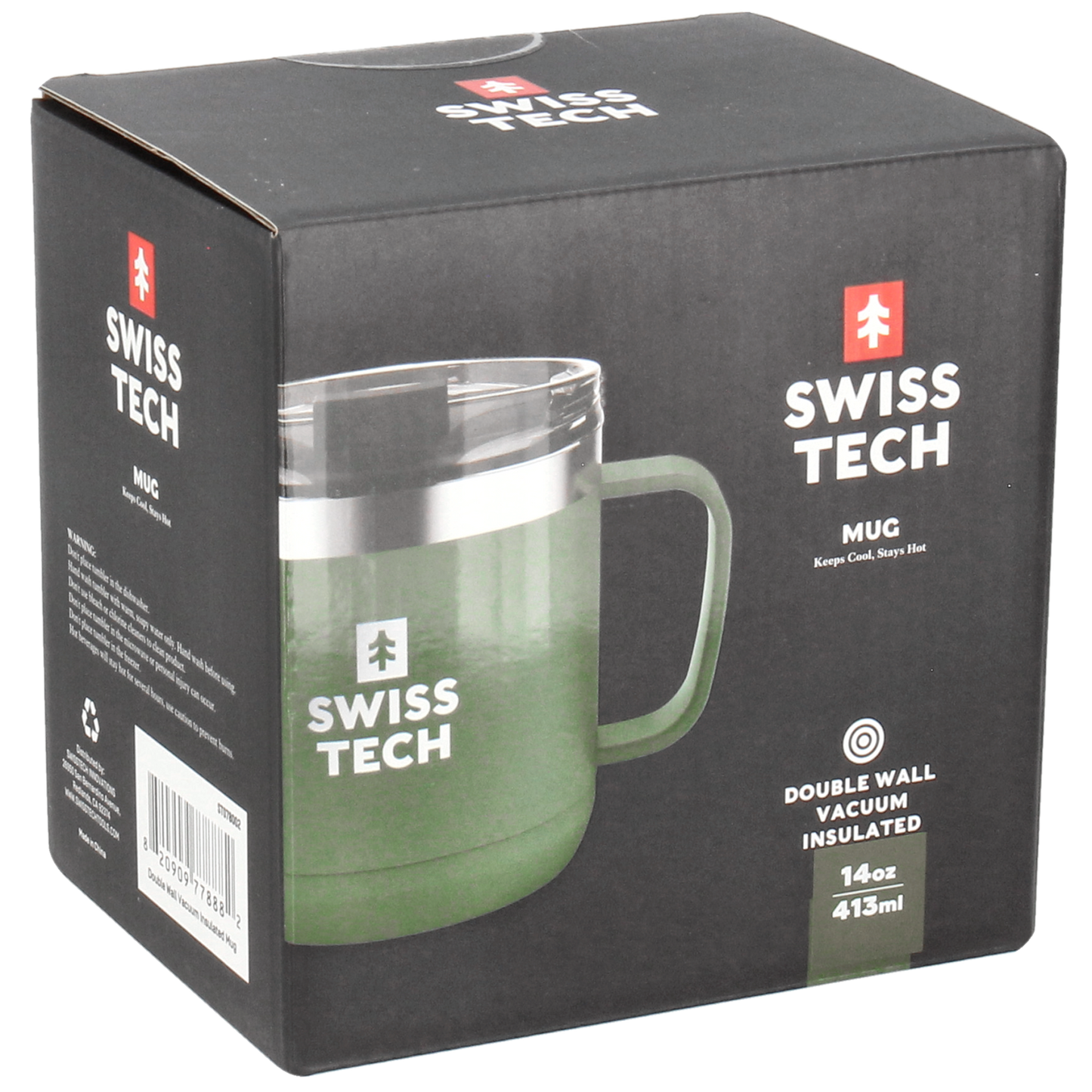 Termokop, 414 ml - Grøn