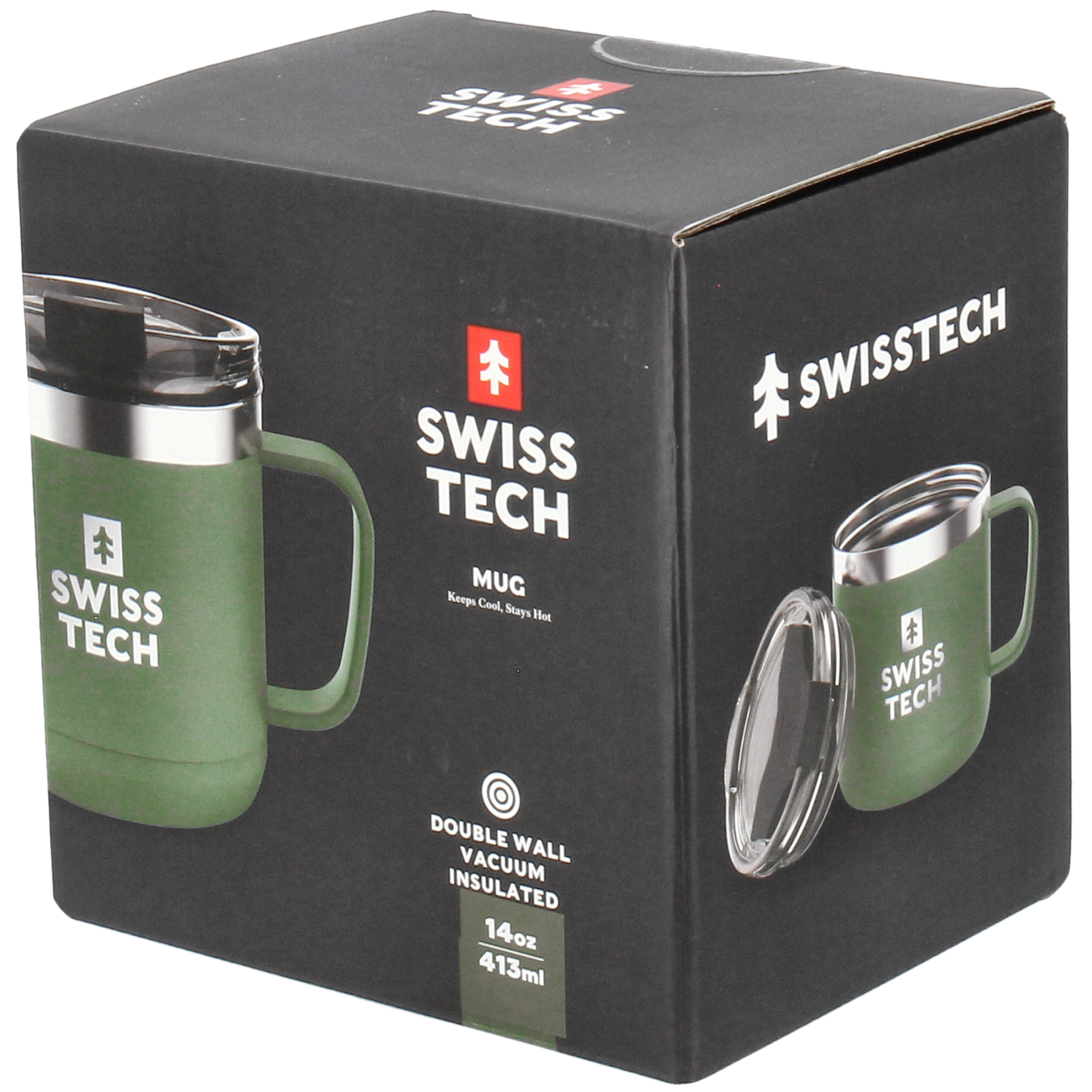 Termokop, 414 ml - Grøn