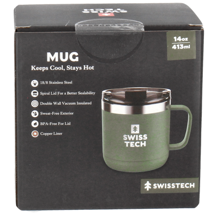 Termokop, 414 ml - Grøn