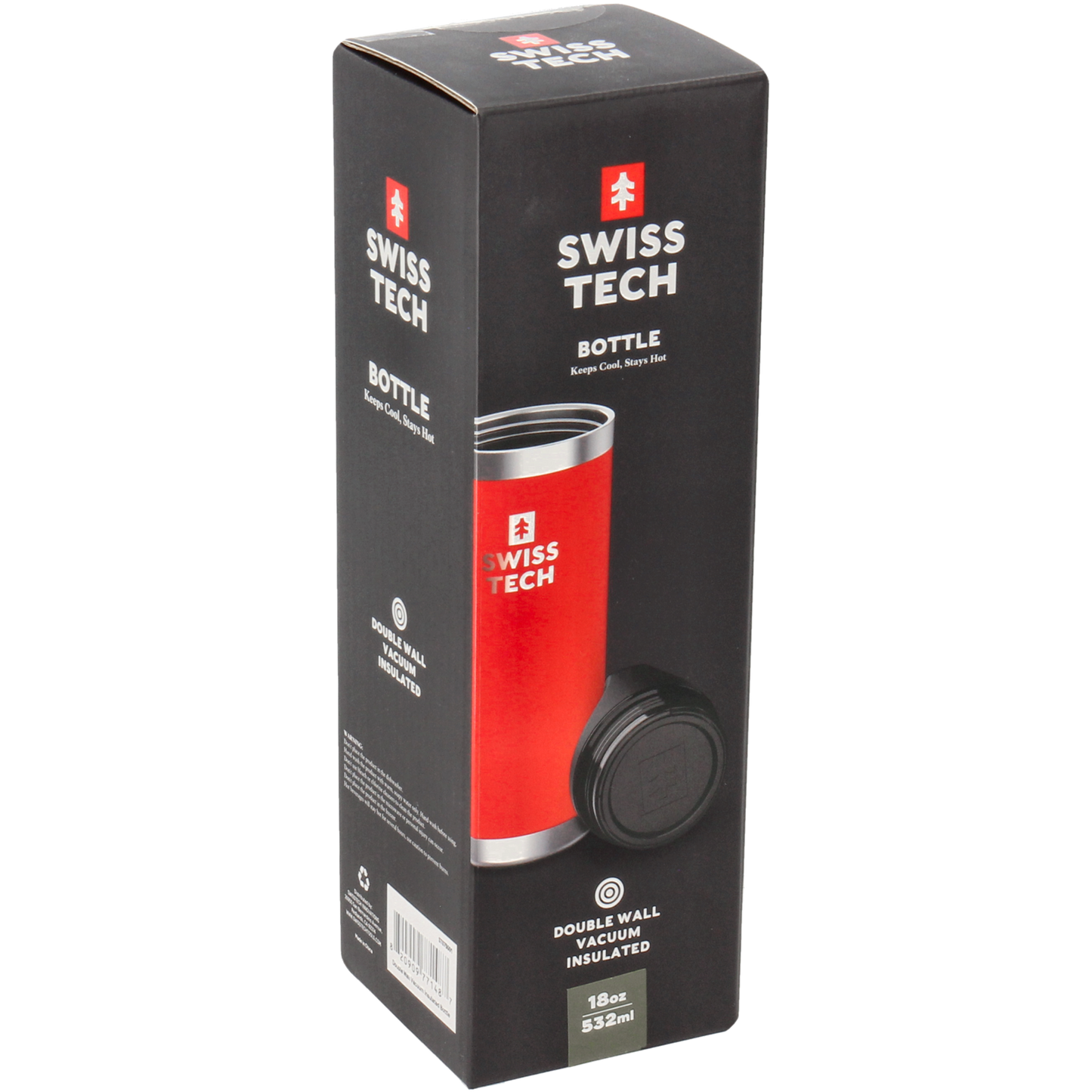 Termoflaske, 532 ml - Rød