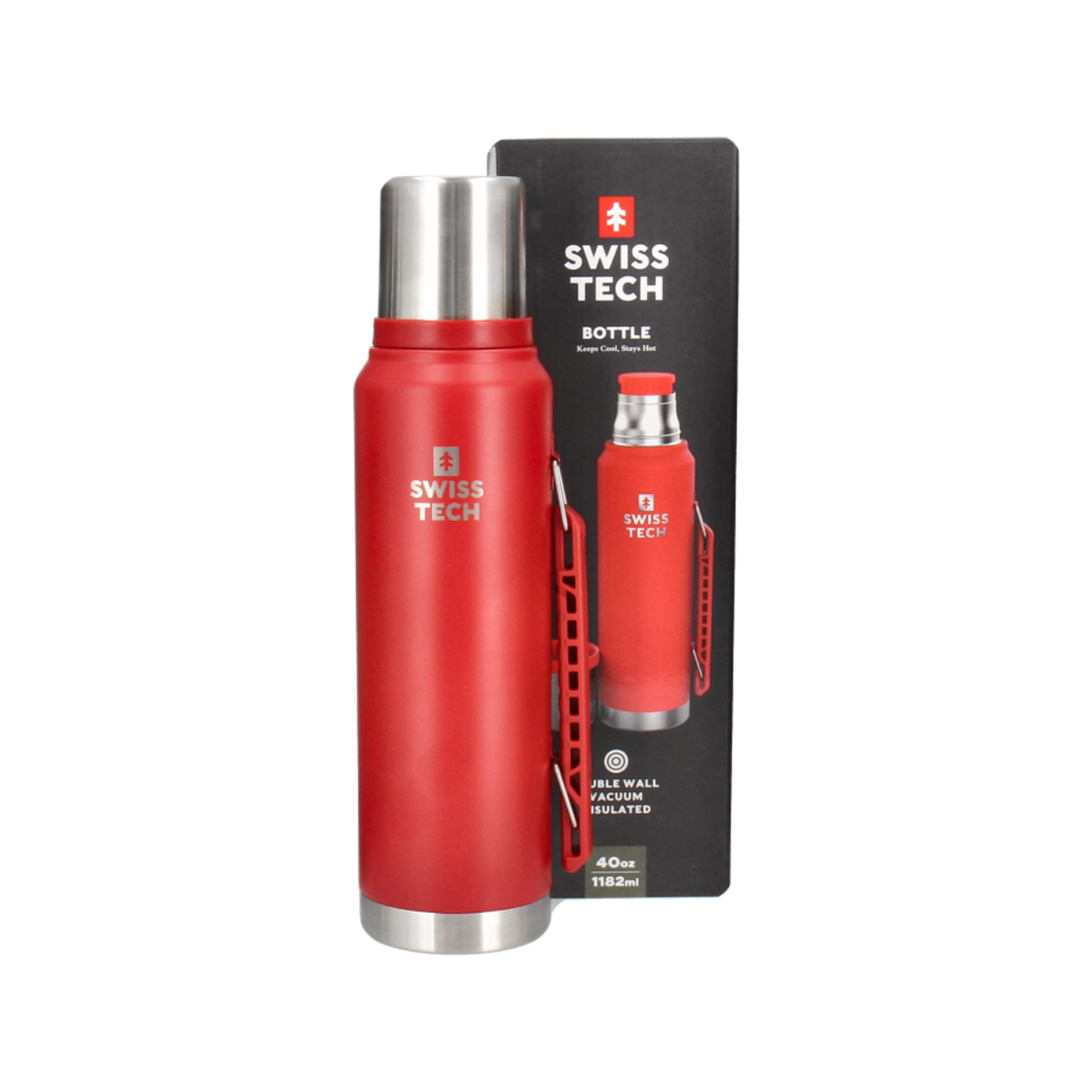 Termokande, 1182 ml - Rød