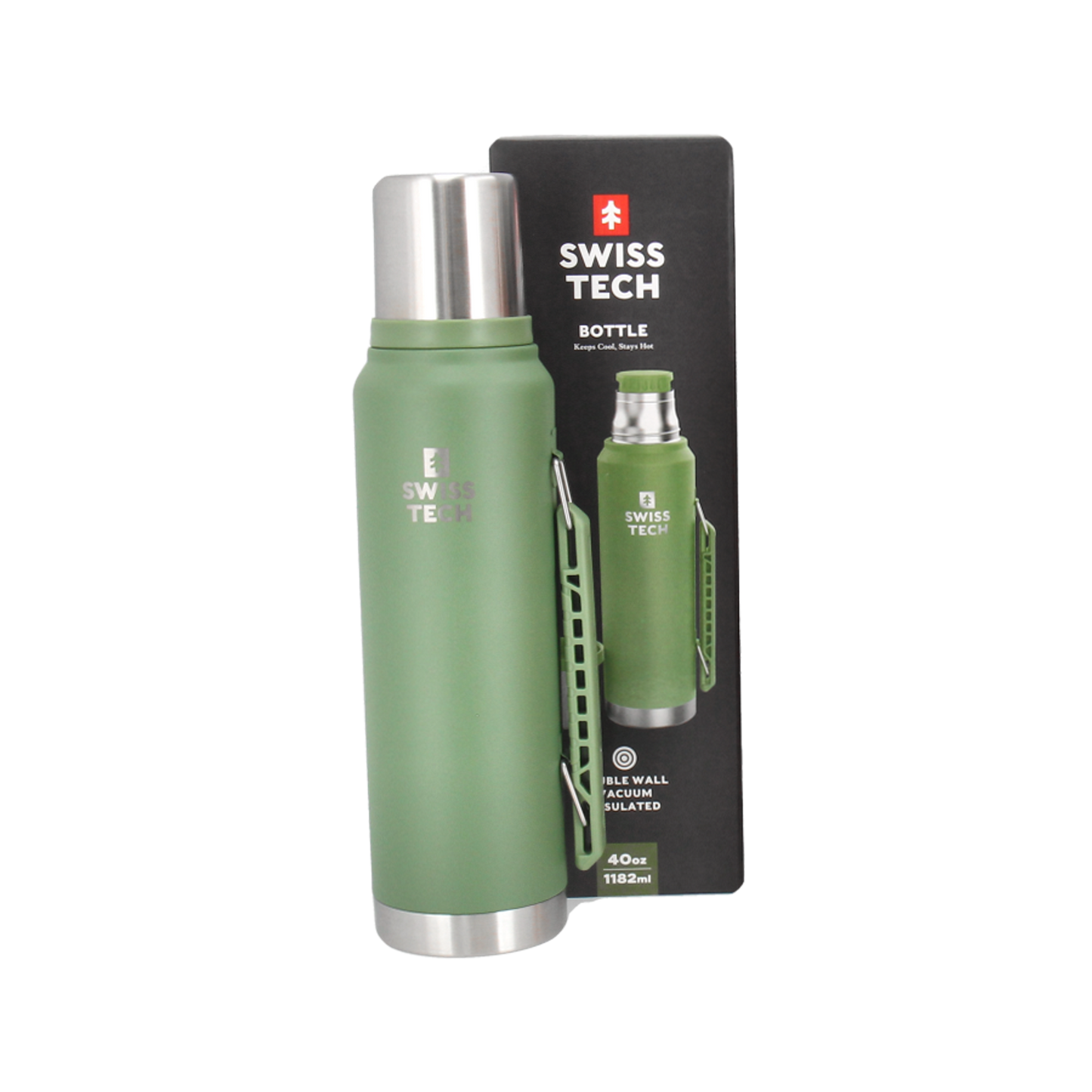 Termokande, 1182 ml - Grøn