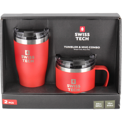 Termokop og termokrus - Rød