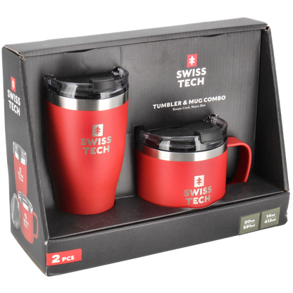 Termokop og termokrus - Rød