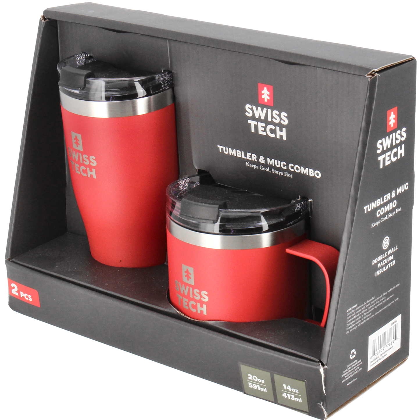 Termokop og termokrus - Rød