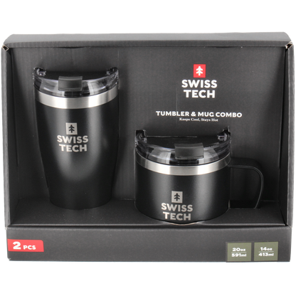 Termokop og termokrus - Sort