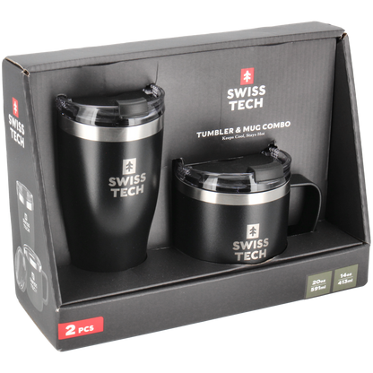 Termokop og termokrus - Sort