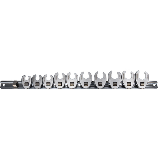 Kragefodsæt 10-19mm 3/8" 10dl