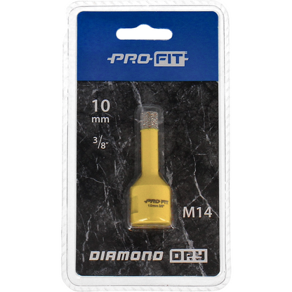 Diamantbor M14 fæste x 10 mm