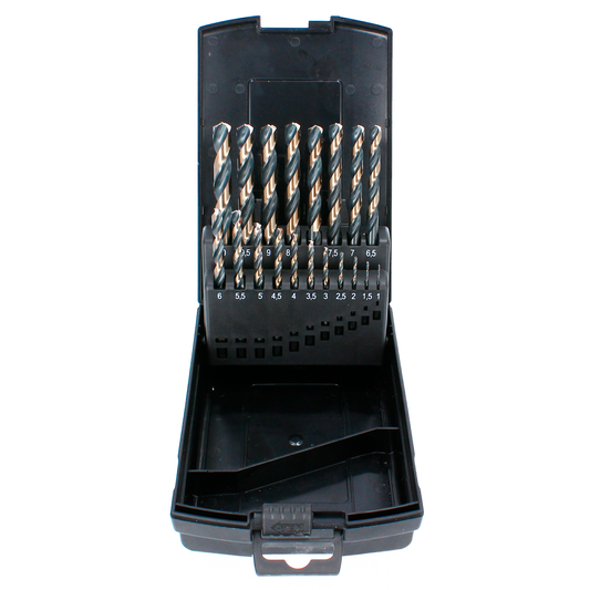 HSS Turbo-G metalborsæt, 19 dele