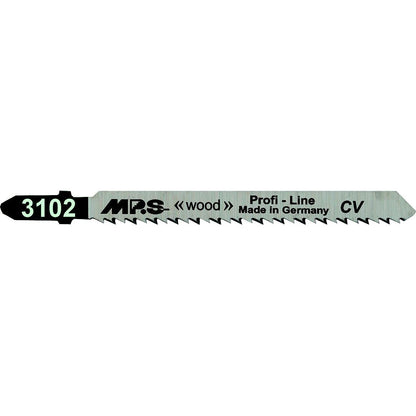 Stiksavklinge 3102, 5 stk. 100 mm CrV 10 tpi