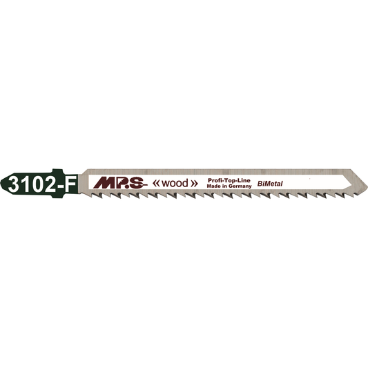 Stiksavklinge 3102-F, 5 stk. 100 mm BiM 10 tpi