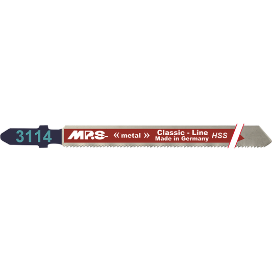 Stiksavklinge 3114, 5 stk. 132 mm HSS 21 tpi