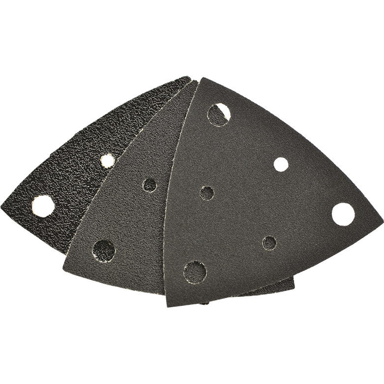 Slibepapir 3922, korn 120, 80 mm - 5 stk.