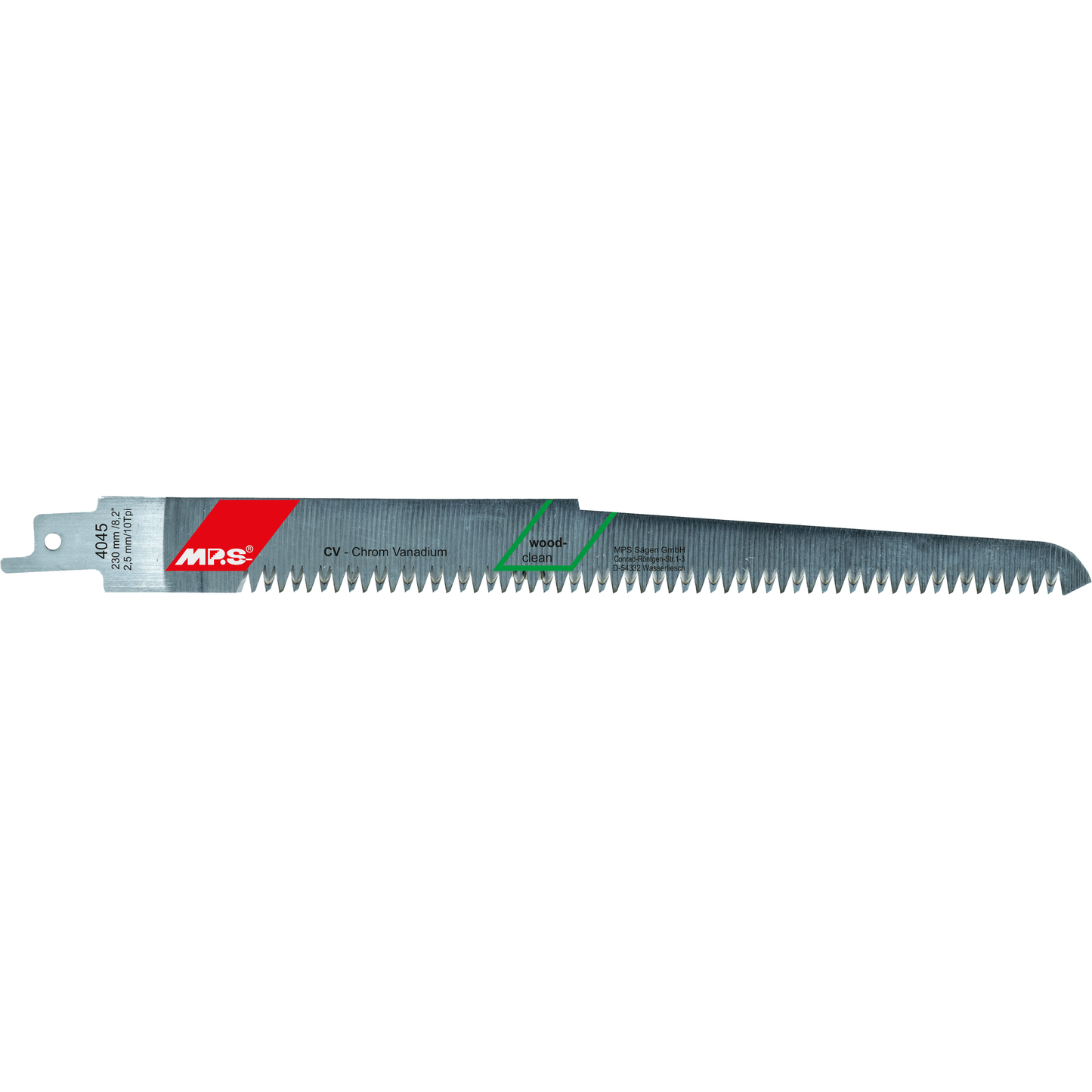 Bajonetsavklinge 4045, 5 stk. 230 mm CrV 10 tpi