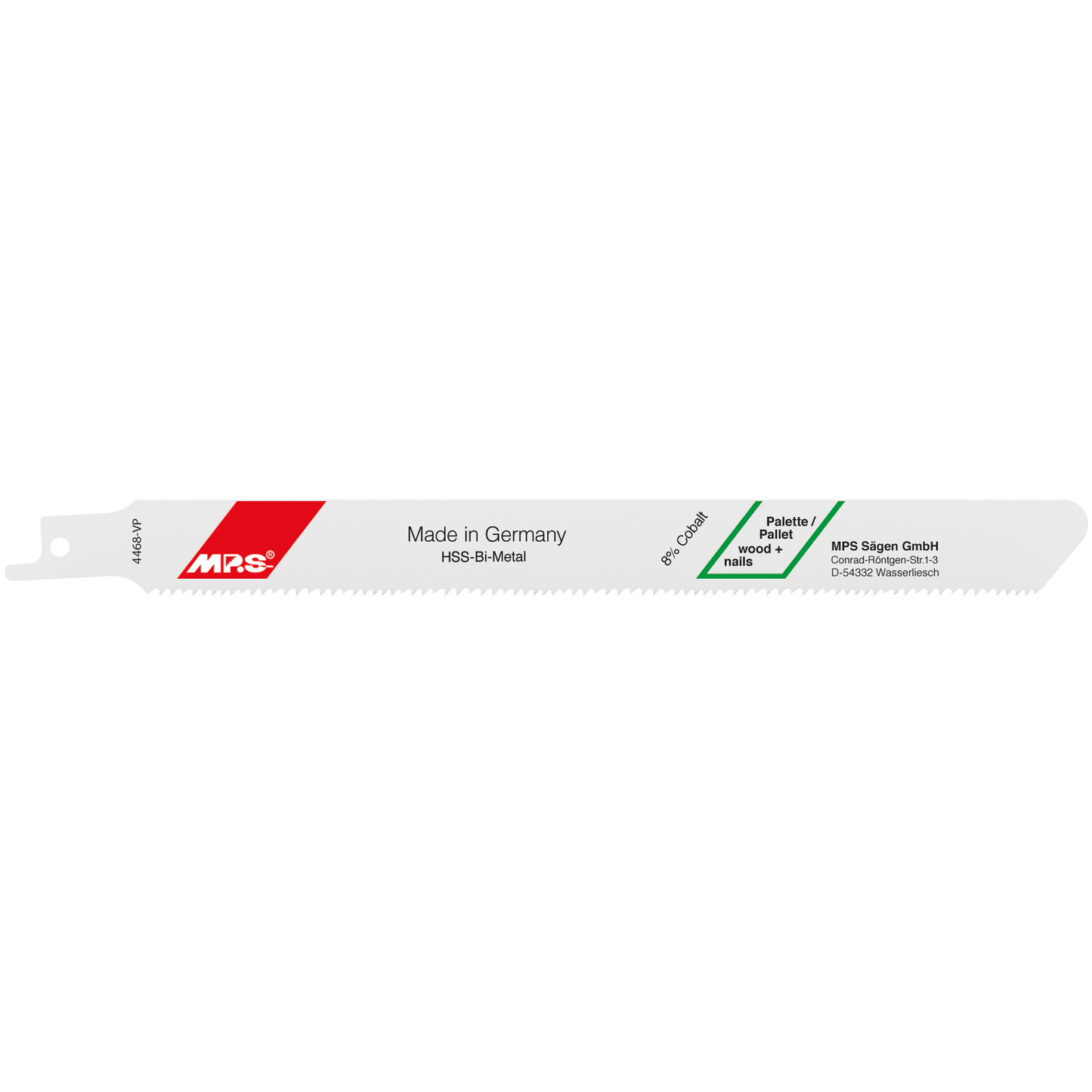 Bajonetsavklinge 4468-VP, 100 stk. 230 mm BiM 10-14 tpi