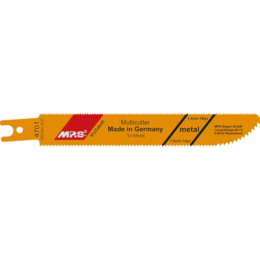 Bajonetsavklinge 4701, 2 stk. 150 mm Trimetal 14/18 tpi