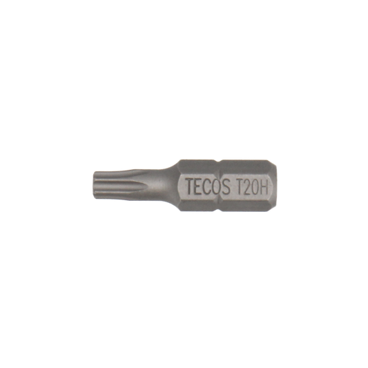 Torx Bits med hul - TXT20 × 25 mm - 100 stk.
