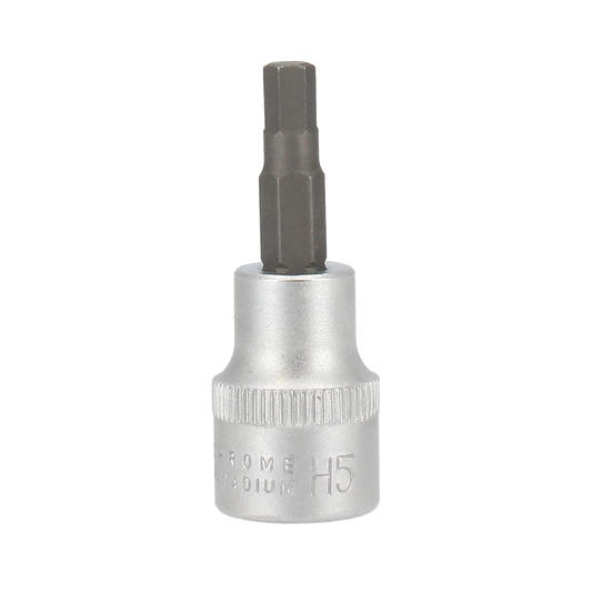 Bits top Hex 5mm x L48mm x3/8"
