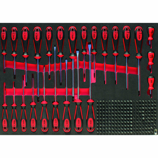 Skruetrækker og bitssæt 225dl